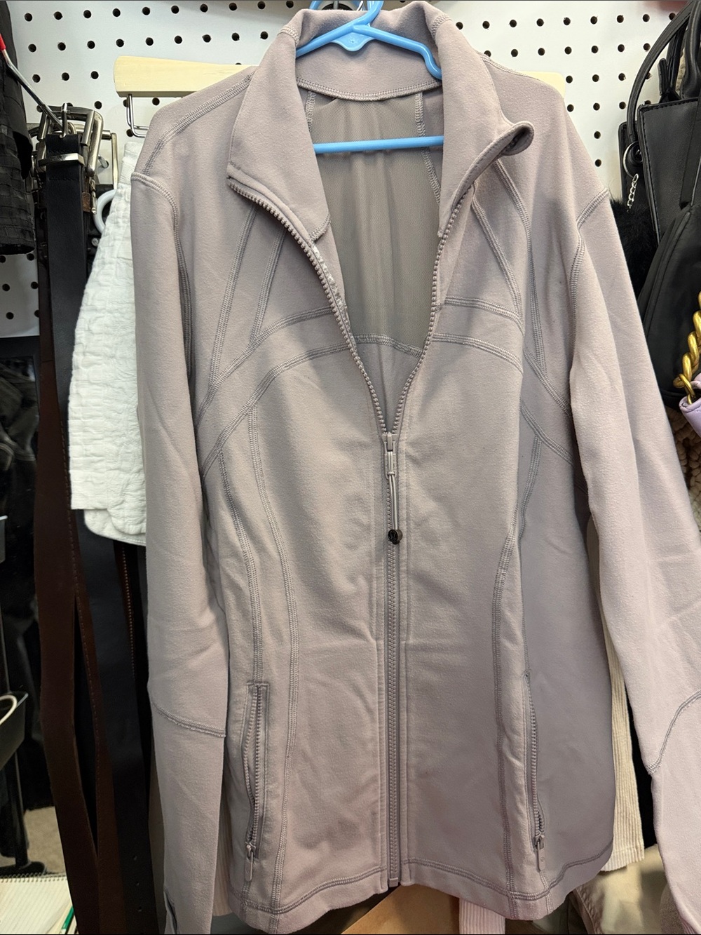 lululemon athletica Dusty Taupe Full-Zip Utility Jacket
